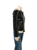 Hooded Shearling Jacket