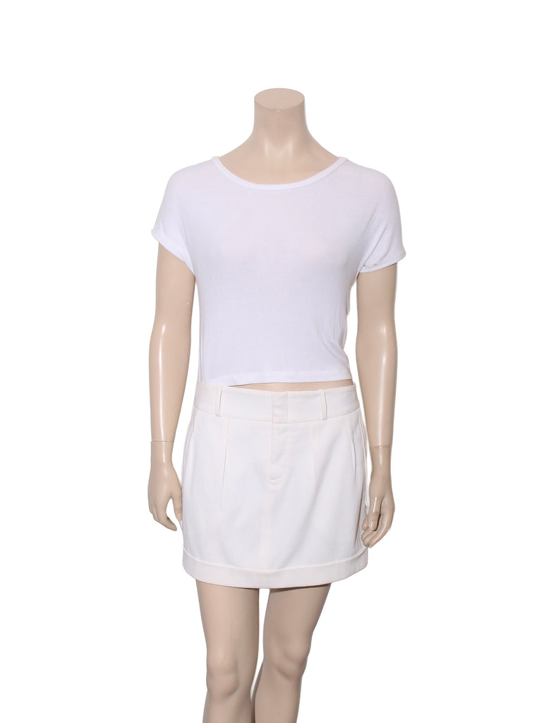 Corduroy Mini Skirt