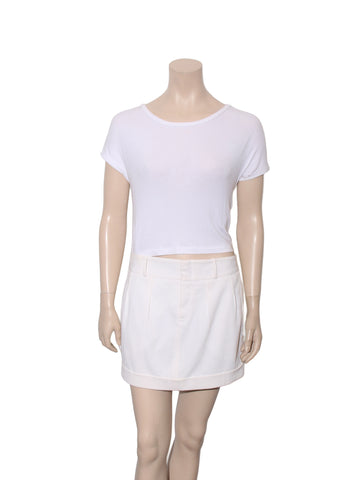 Corduroy Mini Skirt