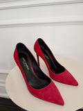 Suede Pumps