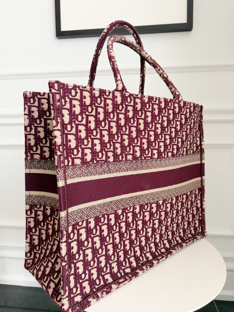 Large Dior Book Tote