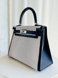 Kelly II Sellier 28 Toile Quadrille