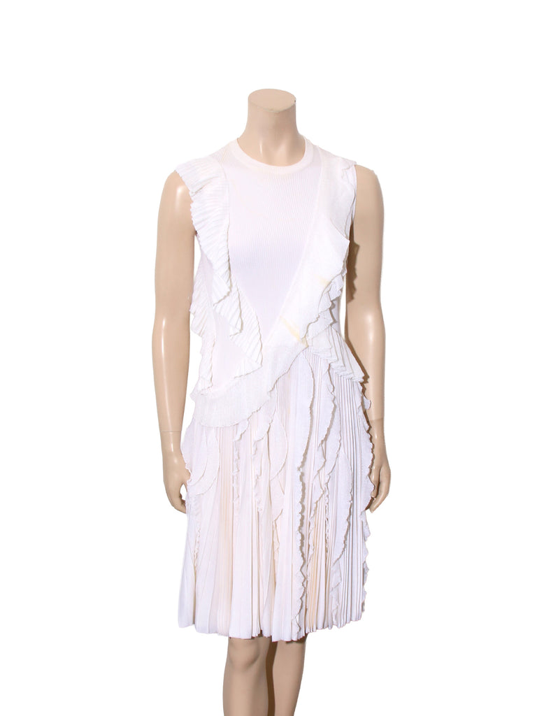 Knit Ruffle Detail Dress