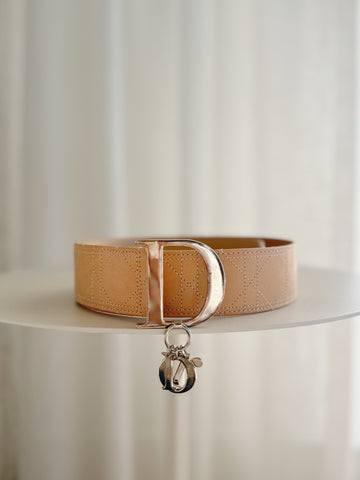Cannage Leather Belt