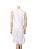 Knit Ruffle Detail Dress