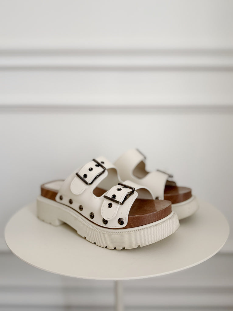 Platform Buckle Sandals