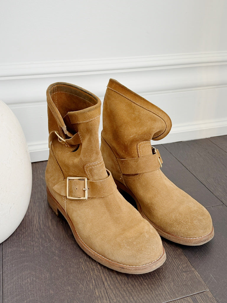 Suede Ankle Boots