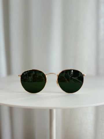RB3447 Round Metal Sunglasses