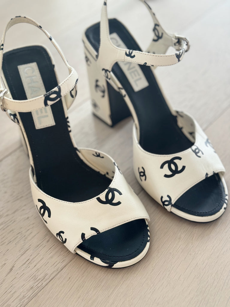 Crazy CC Logo Sandals