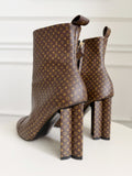 LV Monogram Silhouette Ankle Boots