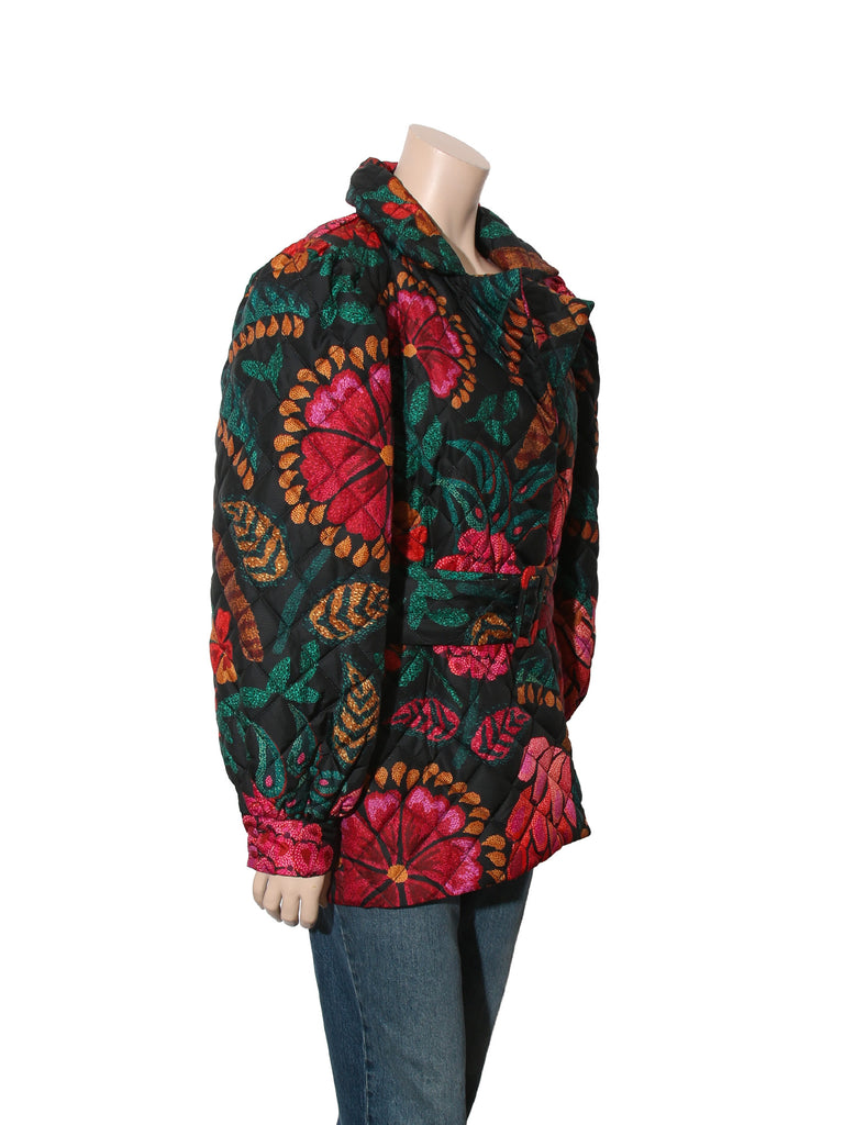 Printed Quilted Jacket