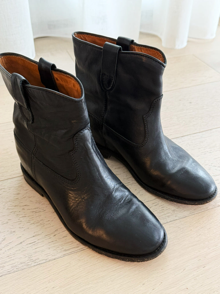 Leather Ankle Boots