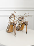 Snakeskin Sandals
