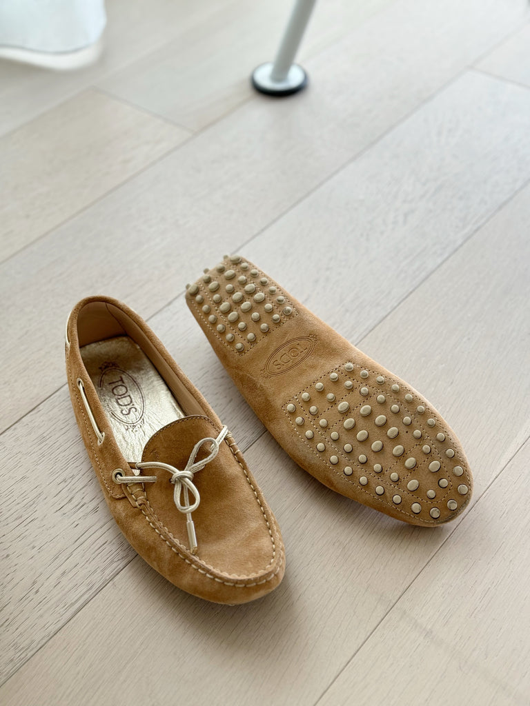 Gommino Suede Driving Loafers