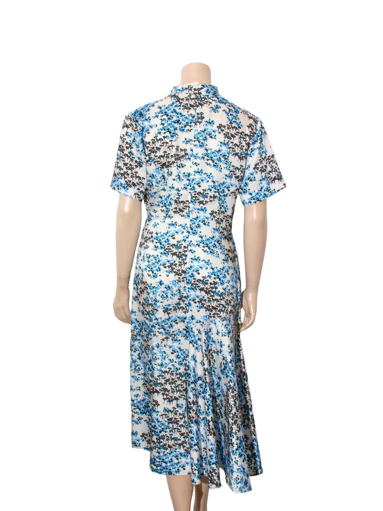 Short Sleeve Printed Dress