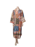 Silk Printed Shirt Dress