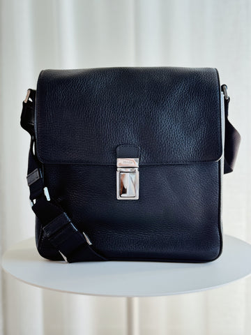 Leather Messenger Cross Body Bag