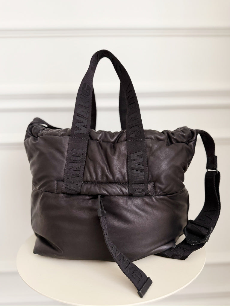 Quilted Leather Tote Bag