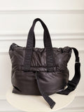 Quilted Leather Tote Bag