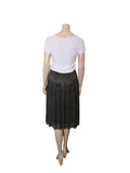 Metallic Detail Skirt