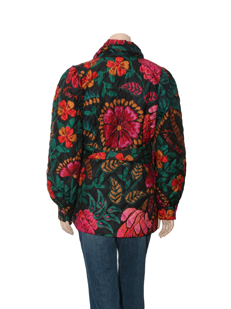 Printed Quilted Jacket