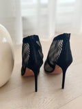 Mesh Pointed Booties