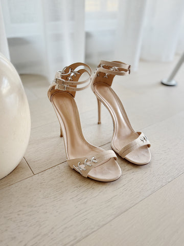 Suede Strappy Sandals