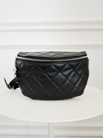 Quilted Leather Waist Bag
