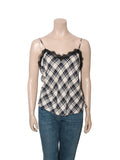 Plaid Print Tank Top