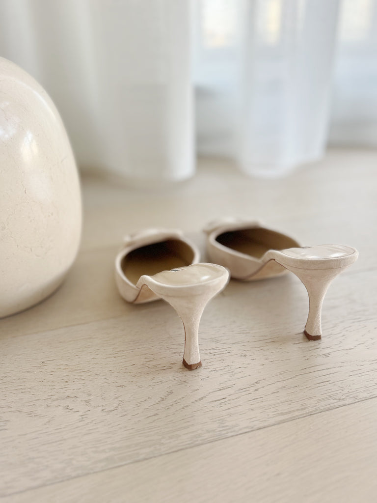 Maysale 70 Suede Mules