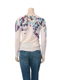 Wool Knit Floral Sweater