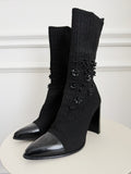 Beaded Sock Boots