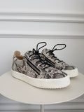 Snake Print Sneakers