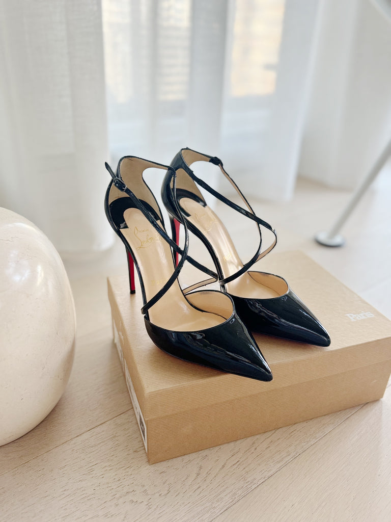 Cross Blake 100 Patent Leather Heels