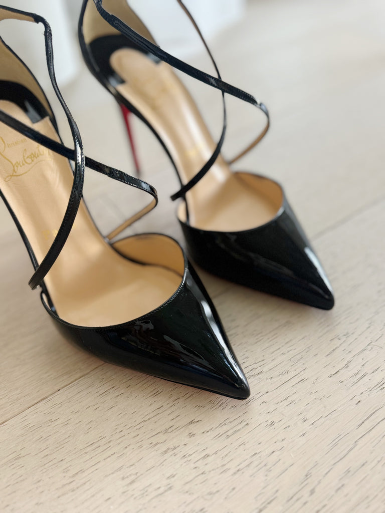 Cross Blake 100 Patent Leather Heels