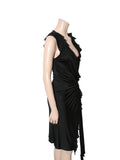 Ruffle Detail Dress