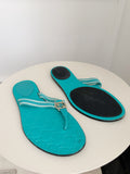 Canvas Thong Sandals