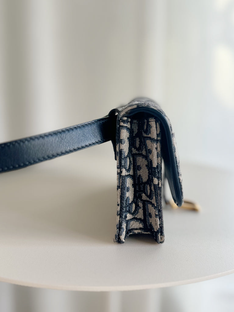 Oblique Saddle Belt Bag