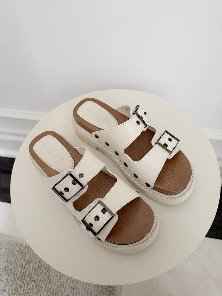 Platform Buckle Sandals