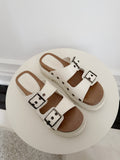 Platform Buckle Sandals