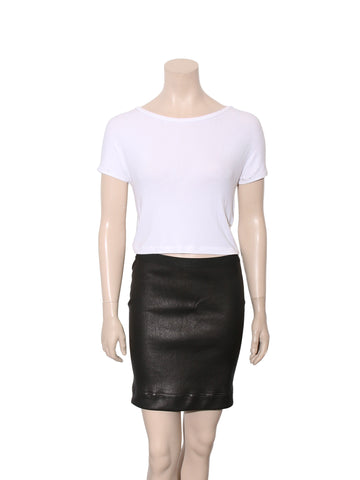 Leather Skirt