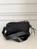 Tessuto Nylon New Vela Studded Cross Body Bag