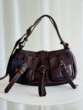 Mini Cinda Leather Shoulder Bag