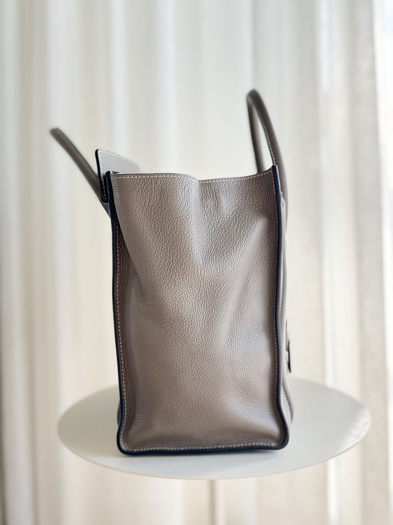 Leather Luggage Tote Bag