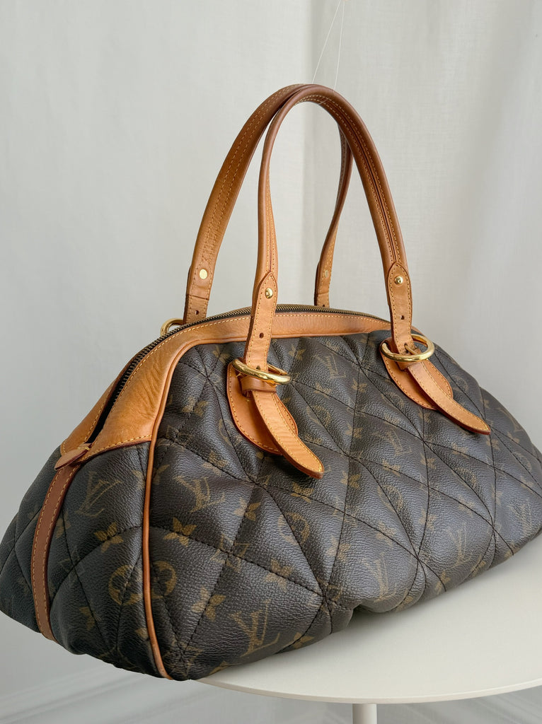 Quilted Monogram Shoulder Bag