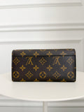 Sarah Monogram Envelope Wallet
