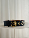 Studded Leather Belt