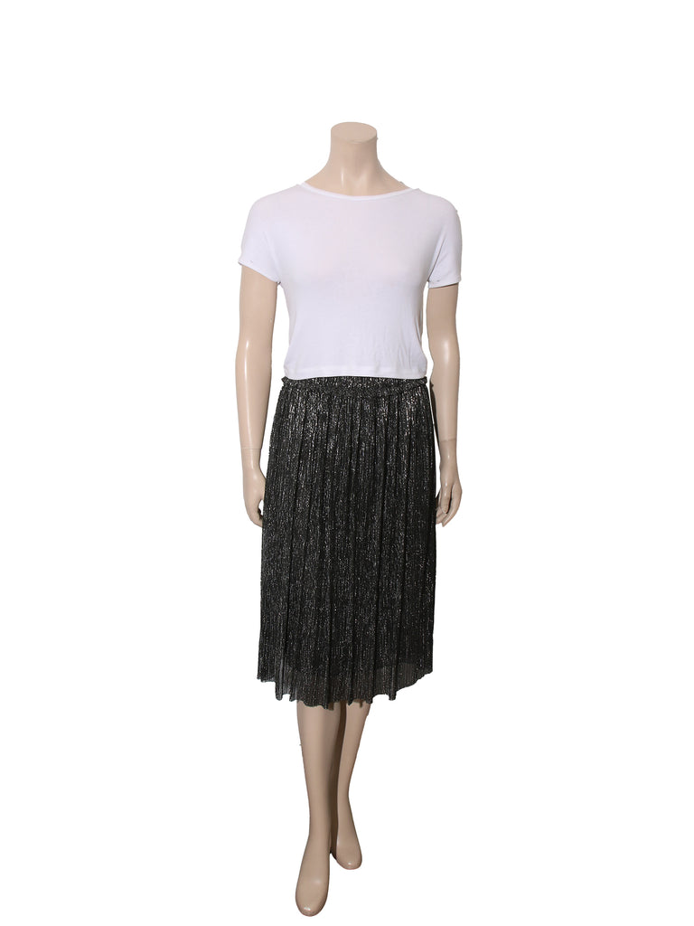 Metallic Detail Skirt