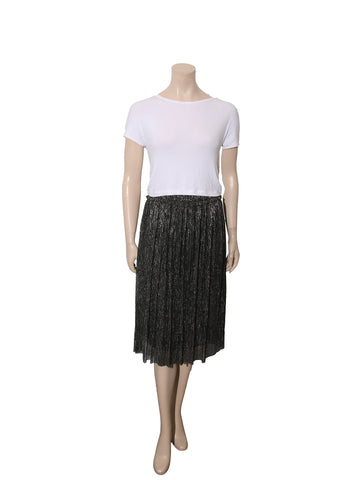 Metallic Detail Skirt