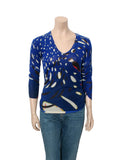 Vintage Printed Sweater